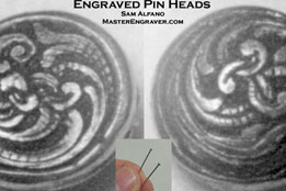 Engraved Pinheads
